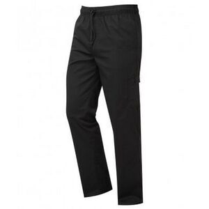 Premier Unisex Adult Essential Chef Trousers / Black
